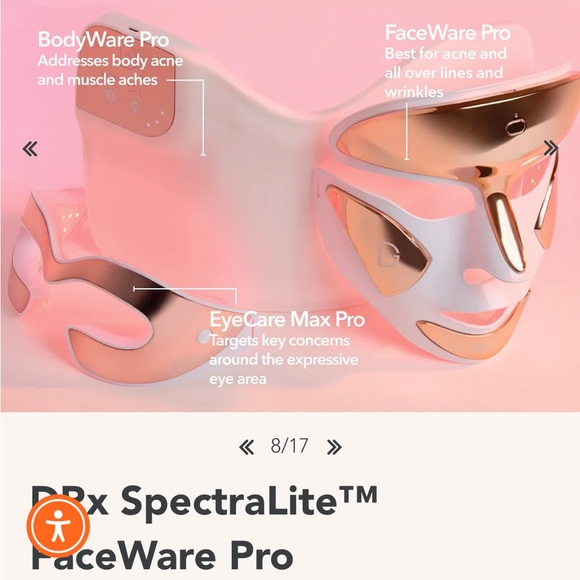 Dr Dennis Gross DRx SpectraLite FaceWare Pro LED Mask new in untouched box - Picture 11 of 14
